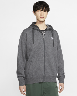 Nike Sportswear Club Fleece Men's Full-Zip Hoodie. Nike.com Nike Sportswear Club Fleece Men's Full-Zip Hoodie. Nike.com
